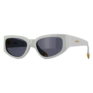 A2921Z New JACQUEMUS White Cat Eye JAC 5 Sun C2 Sunglasses Women